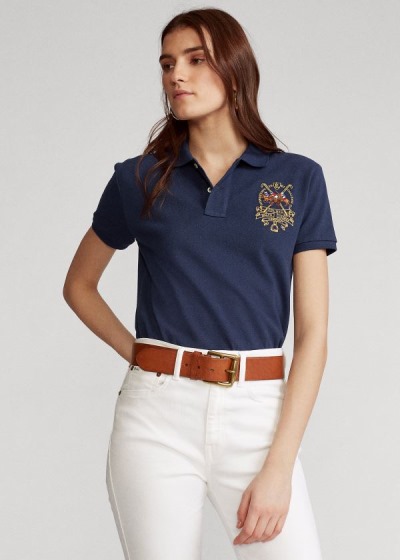 Camisa Polo Polo Ralph Lauren Classic Fit Mulher 80765-IEDP